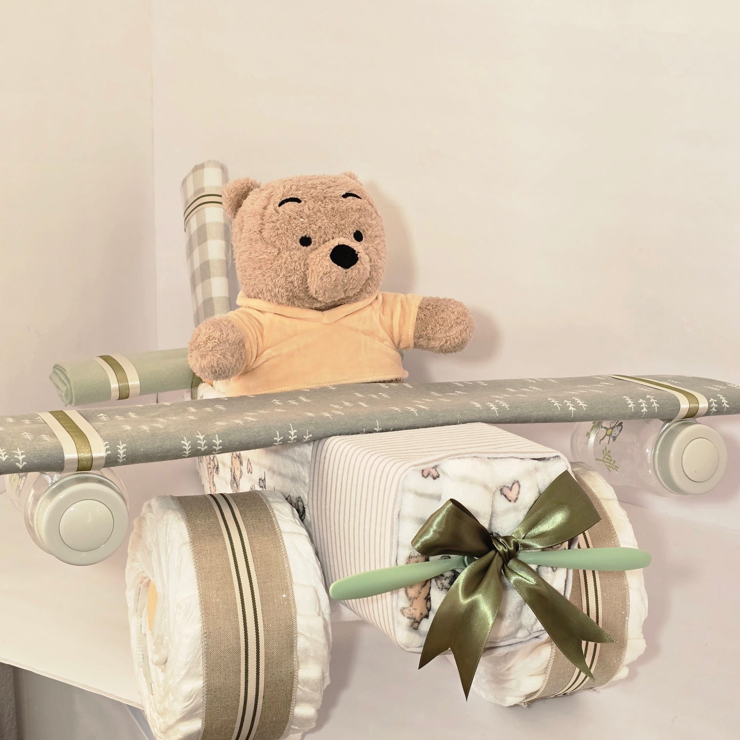 Winnie The Pooh Diaper Airplane