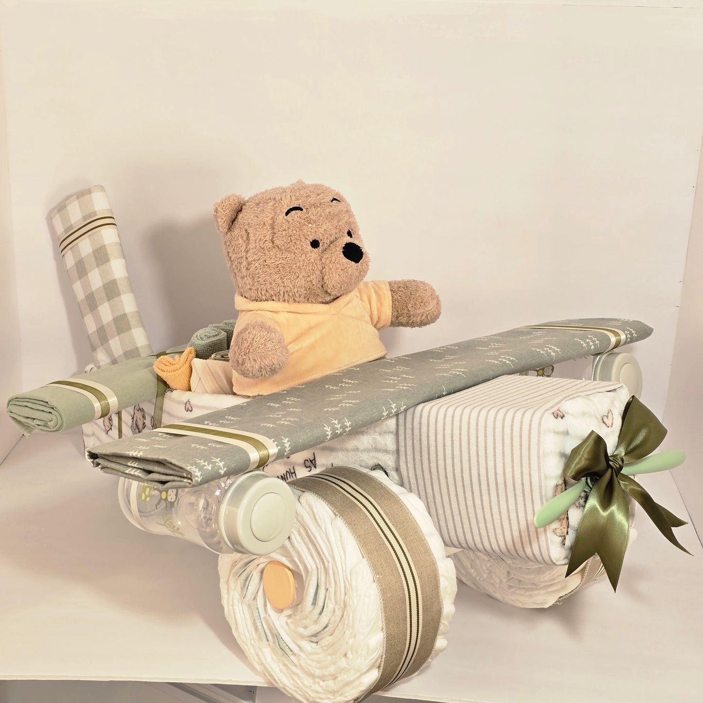 Winnie The Pooh Diaper Airplane